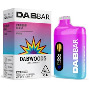 DABWOODS DABBAR 2.0 LIQUID DIAMOND 1G RAINBOW BLAST