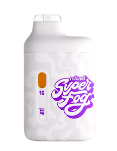 MFUSED - Mfused- Superfog- Rainier Cherries -1g Disposable Liquid Diamond Vape x 2pk (2g total)