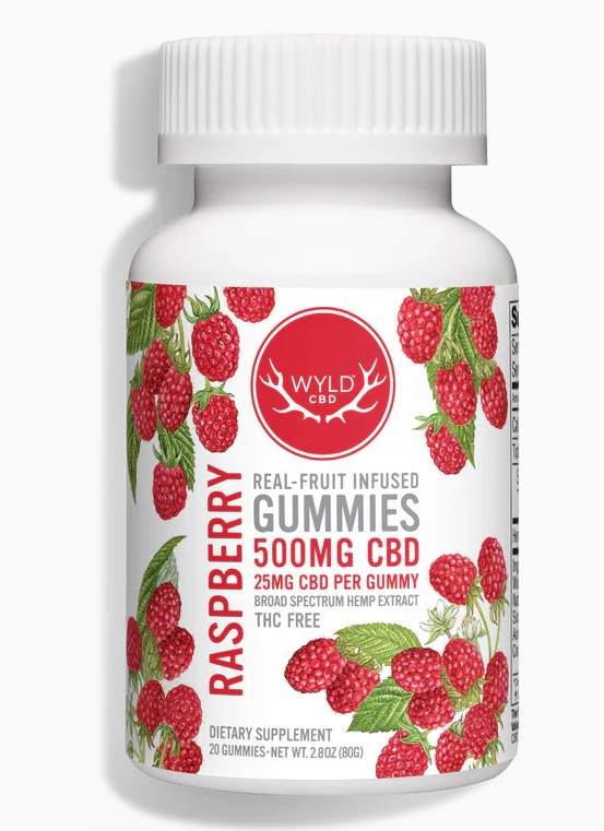 WYLD - Wyld HEMP Raspberry CBD 20pk Main Image