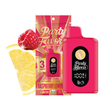 Party Favors 3g Juicebox Vape - Raspberry Lemonade (S)