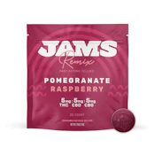 JAMS Remix Fast Acting Ratio Jellies Raspberry Pomegranate (H) 01618