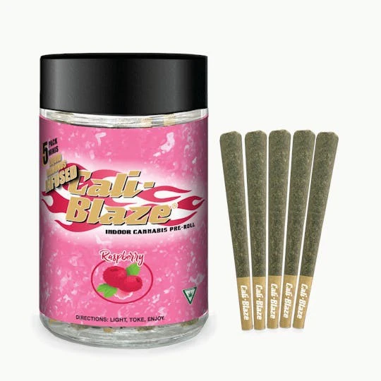 Cali-Blaze - Raspberry Liquid Diamond 5PK Main Image