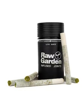 RAW GARDEN - Raw Garden - Secret Fire - 2.5g Sauce Infused Pe-Rolls - 5pk