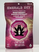 Emerald Sky Raspberry Passionfruit Live Resin Gummies (Kiva)