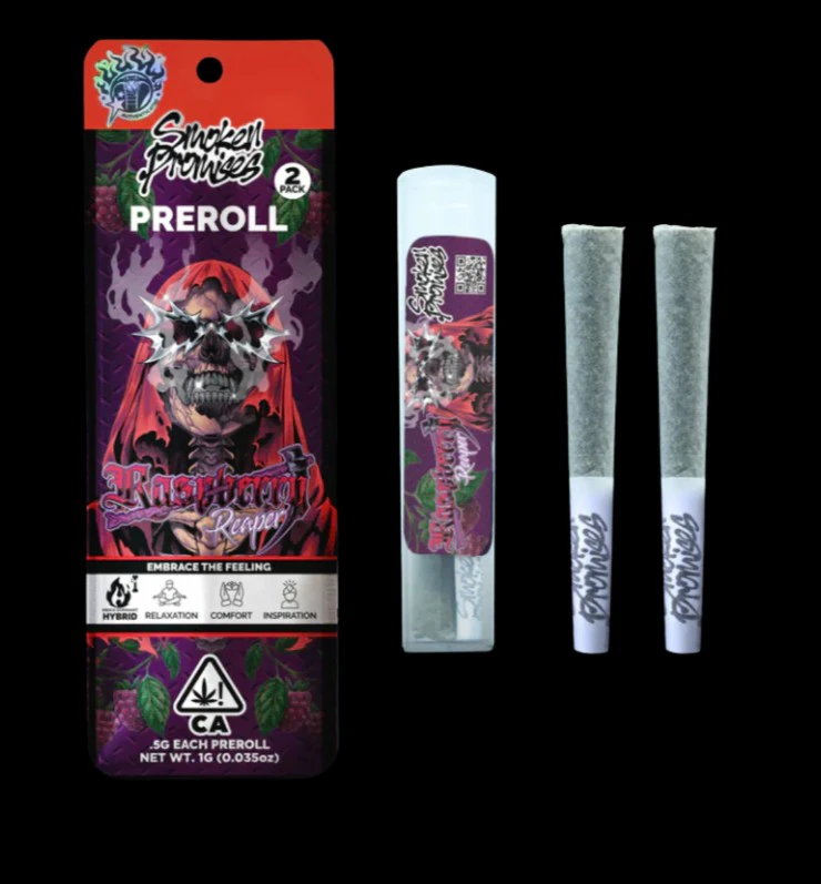 Smoken Promises - Smoken Promises - Raspberry Reaper - 1g Pre Rolls - 2pk Main Image