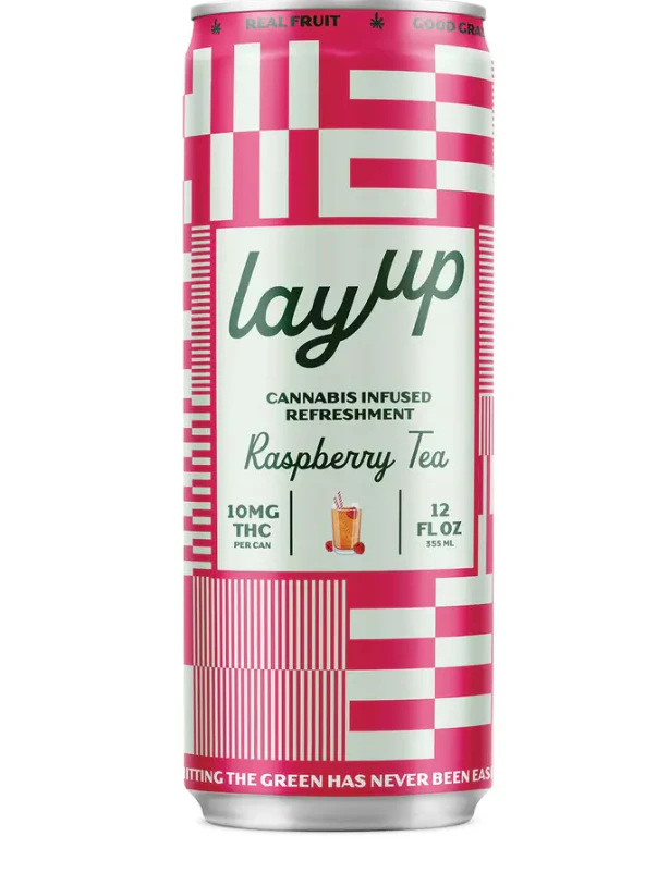 Layup - LayUp | Edibles | Drinks | Drink - Raspberry Tea - THC | 12oz 10mg Main Image