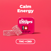 Raspberry, Calm Energy, 2:1 THC:CBD, 2 pack