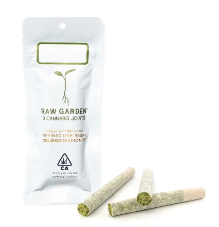 Raw Garden - 3 PACK DIAMONDS - GELATO CLOUDS .5G - RAW GARDEN Main Image