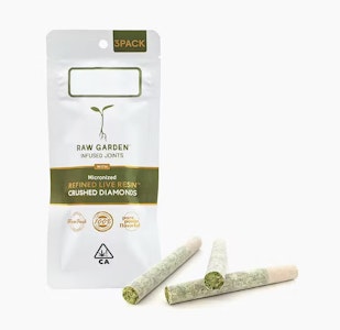 RAW GARDEN - RAW GARDEN 1.5G Strawberry Lemonade Diamond Infused Preroll 3pk