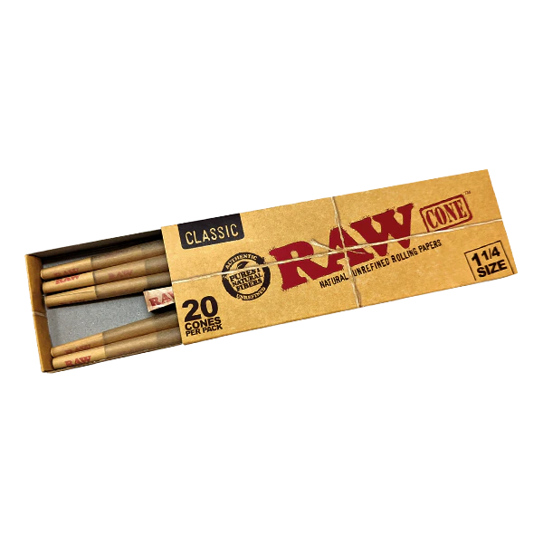 RAW - Classic Cones | 1 1/4 20pk Main Image