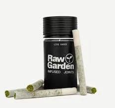 Raw Garden - RAW GARDEN | GREEN MANGO LIVE RESIN - 5PK INFUSED | PREROLL | 2.5G Main Image
