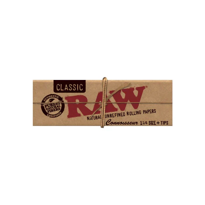 Raw - Raw | Classic | 1 ¼ + Tips | Connoisseur  Main Image