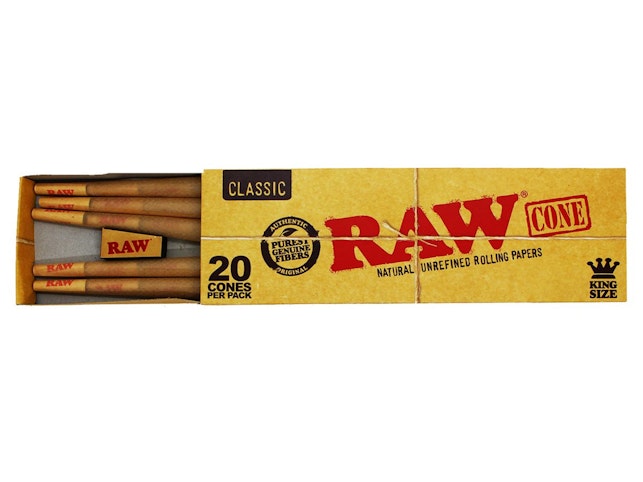 Raw - RAW x Classic Pre-Roll King Size Cones (20ct)