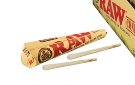 Accessory - Raw Organic Hemp 1 1/4 Cones