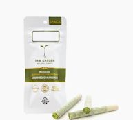  [Raw Garden] Diamond Infused Preroll 3 Pack - 1.75g - Frosted Zinn (I)