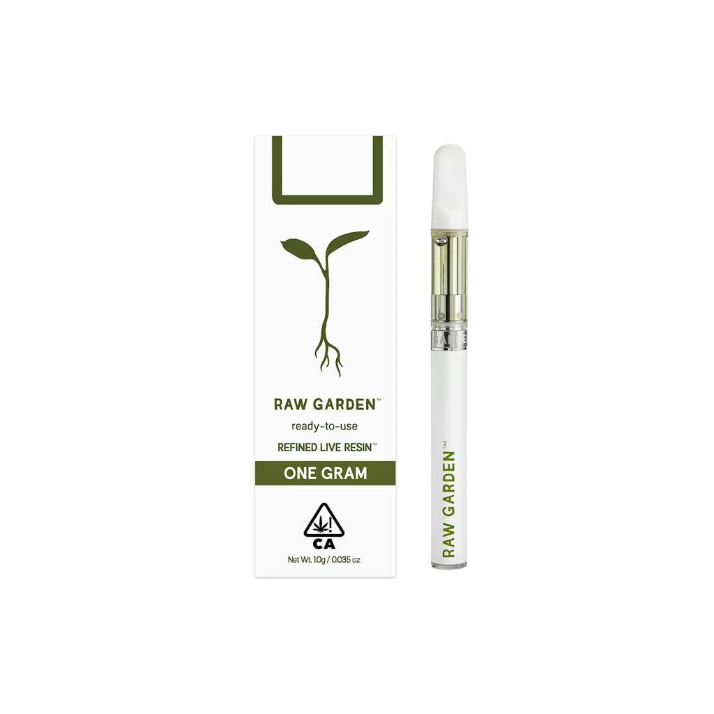 Raw Garden - Raw Garden Strawberry Lime Mojito Ready-To-Use Live Resin Cartridge 1.0g Main Image