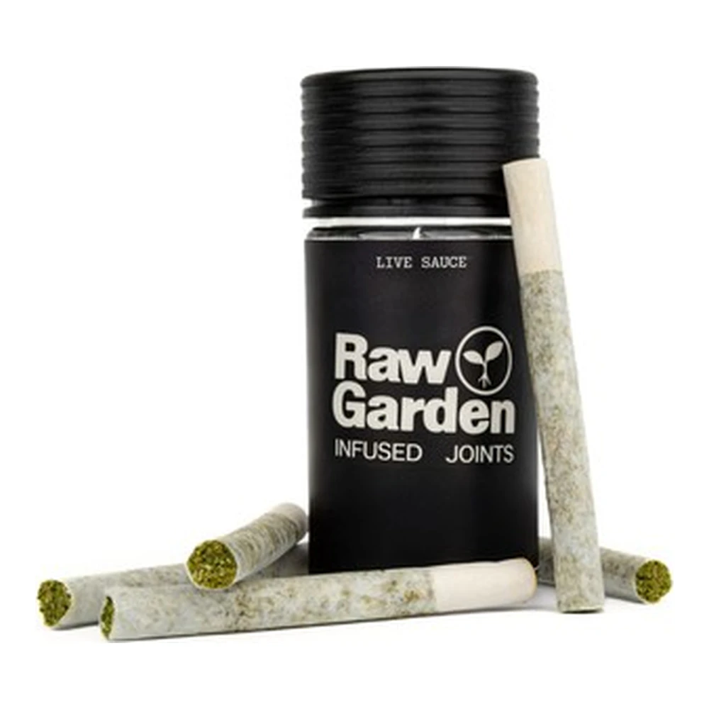 Raw Garden - Raw Garden | Tropicana Cherry | Live Sauce Infused Pre-Roll 5pk | 2.85g Main Image
