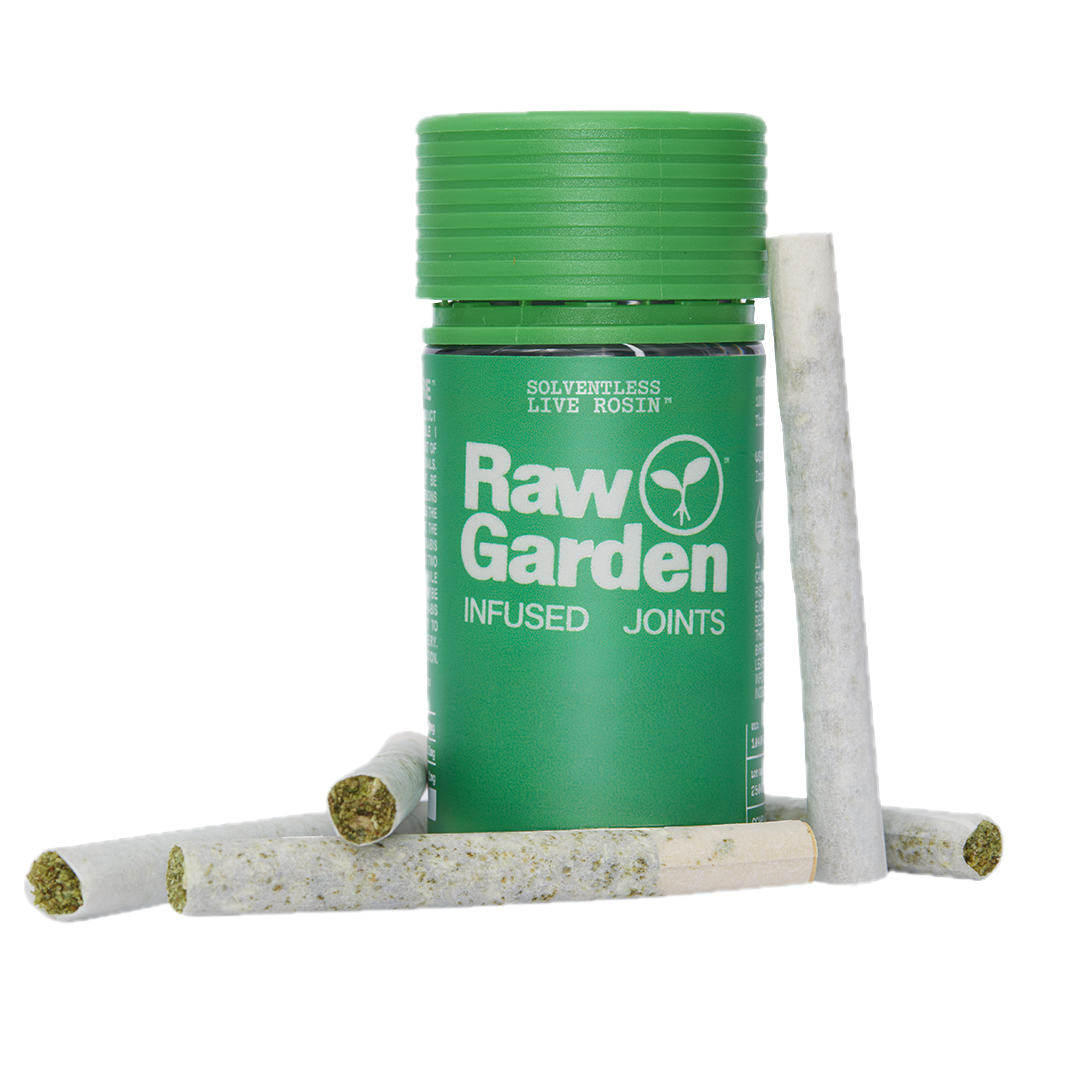 Raw Garden | Wedding Cake | Solventless Rosin Infused | 5pk