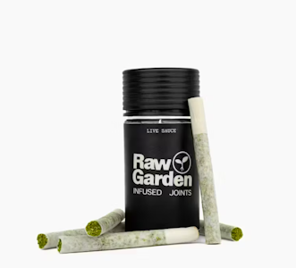 RAW GARDEN - [Raw Garden] Sauce Infused Preroll 5 Pack - 2.5g - Kush Crasher (I)
