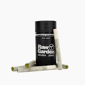 Raw Garden - Pre Roll Pack - Live Sauce Infused - Sativa - Green Crack - (2.85g Total) 5 Pack