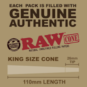 RAW Classic Pre-Rolled Cones - King Size