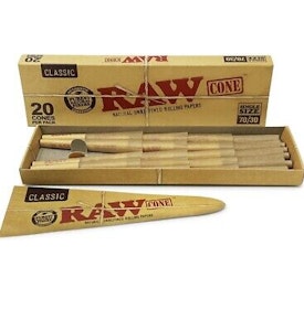 RAW - Raw Classic Cones - 20pk