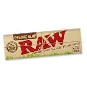 Raw | 1 1/4 Organic Hemp Papers | 50 ct | Accessories