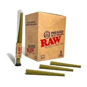 Raw cone pressed bud wraps 1.25 3ct