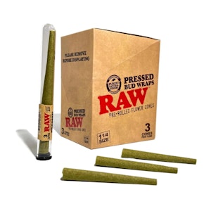 RAW - RAW Cone Pressed Bud Wrap | 3pck