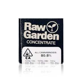 RAW GARDEN - Concentrate - Wave Rider - Live Badder - 1G