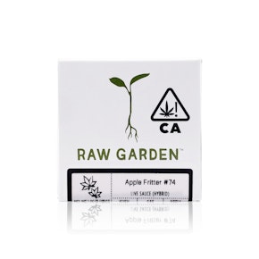 RAW GARDEN - Concentrate - Apple Fritter #74 - Live Sauce - 1G