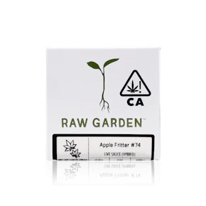 RAW GARDEN - Concentrate - Apple Fritter #74 - Live Sauce - 1G