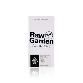 RAW GARDEN - All In One - Banana Diesel - 1G