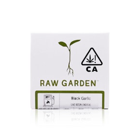 RAW GARDEN - Concentrate - Black Garlic - Live Resin - 1G