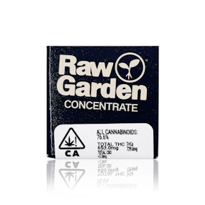 RAW GARDEN - Concentrate - Carbon fiber - Live sauce - 1G