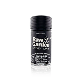 RAW GARDEN - Infused Preroll - Carbon Fiber - 5 Pack - 2.5G