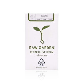 RAW GARDEN - All In One - Cereal Milk - Live Resin - 1G