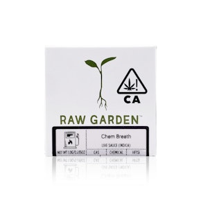RAW GARDEN - Concentrate - Chem Breath - Live Sauce - 1G