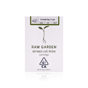 RAW GARDEN - Vape Pen - Emerald Bay Purps - Live Resin - 1G