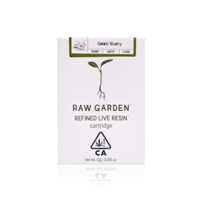 RAW GARDEN - Vape Pen - Gelato Slushy - Live Resin - 1G