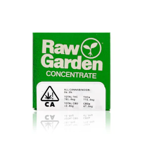 RAW GARDEN - Concentrate - Grapes & Cream - Solventless Live Rosin - 1G