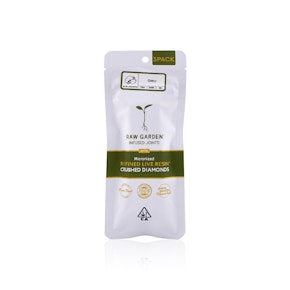 RAW GARDEN - Infused Preroll - Gravy - 3 Pack - Crushed Diamonds - 1.75