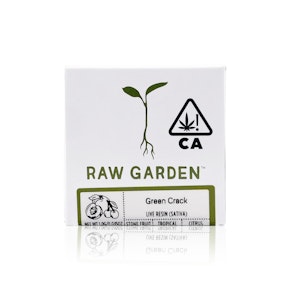 RAW GARDEN - Concentrate - Green Crack - Live Resin - 1G