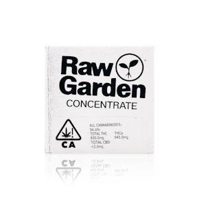 RAW GARDENS - Concentrate - Green Mango Clouds - Crushed Diamonds - 1G