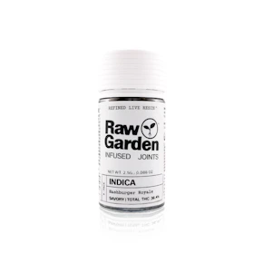 RAW GARDEN - Infused Preroll - Hashburger Royale - 5 Pack - 2.5G