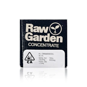 RAW GARDEN - Concentrate - Hella Jelly - Live Badder - 1G