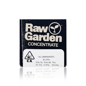 RAW GARDEN - Concentrate - Kickflip OG - Live Badder - 1G
