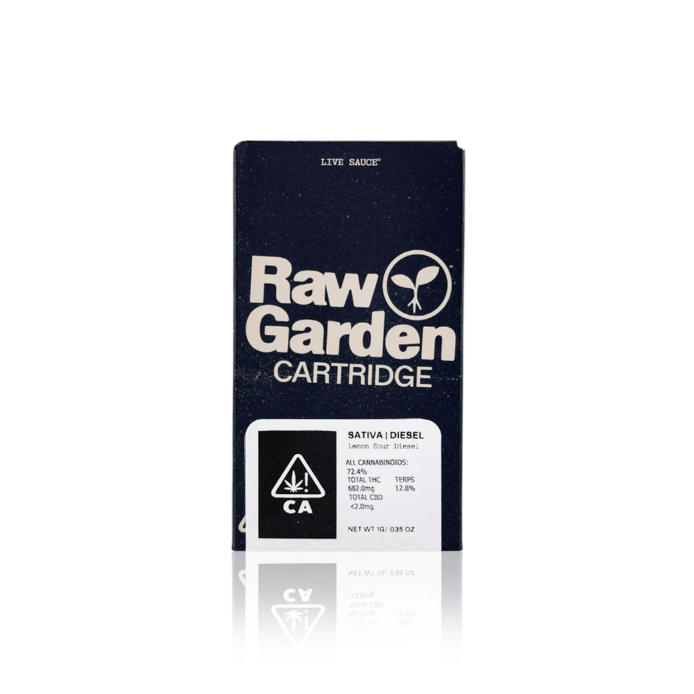Raw Garden - RAW GARDEN - Vape Pen - Lemon Sour Diesel - Live Sauce - 1G Main Image