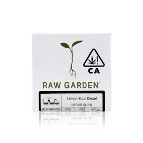 RAW GARDEN - Concentrate - Lemon Sour Diesel - Live Sauce - 1G