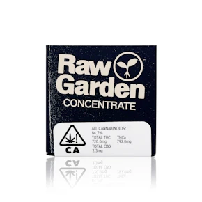 RAW GARDEN - Concentrate - Mule Fuel - Live Resin - 1G